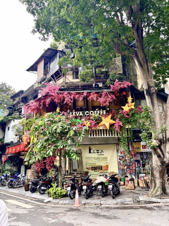 Café Leva à Hanoï, quartier Tây Hồ