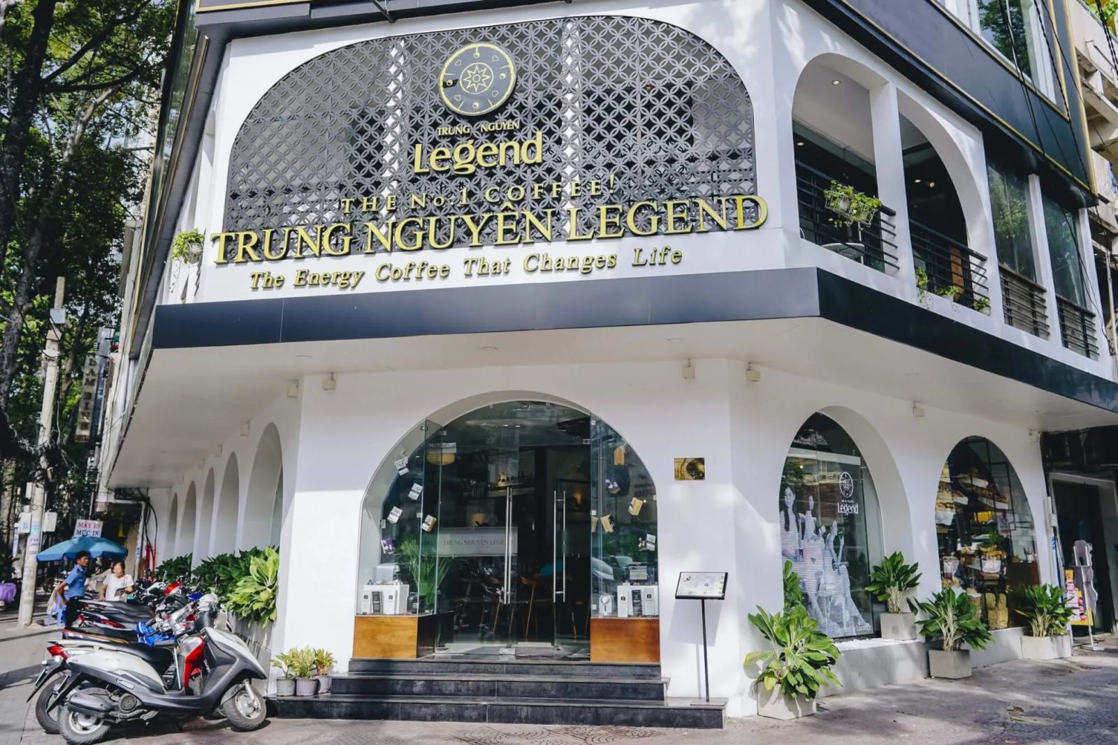Café Trung Nguyên Legend — télétravailler dans un café au Vietnam