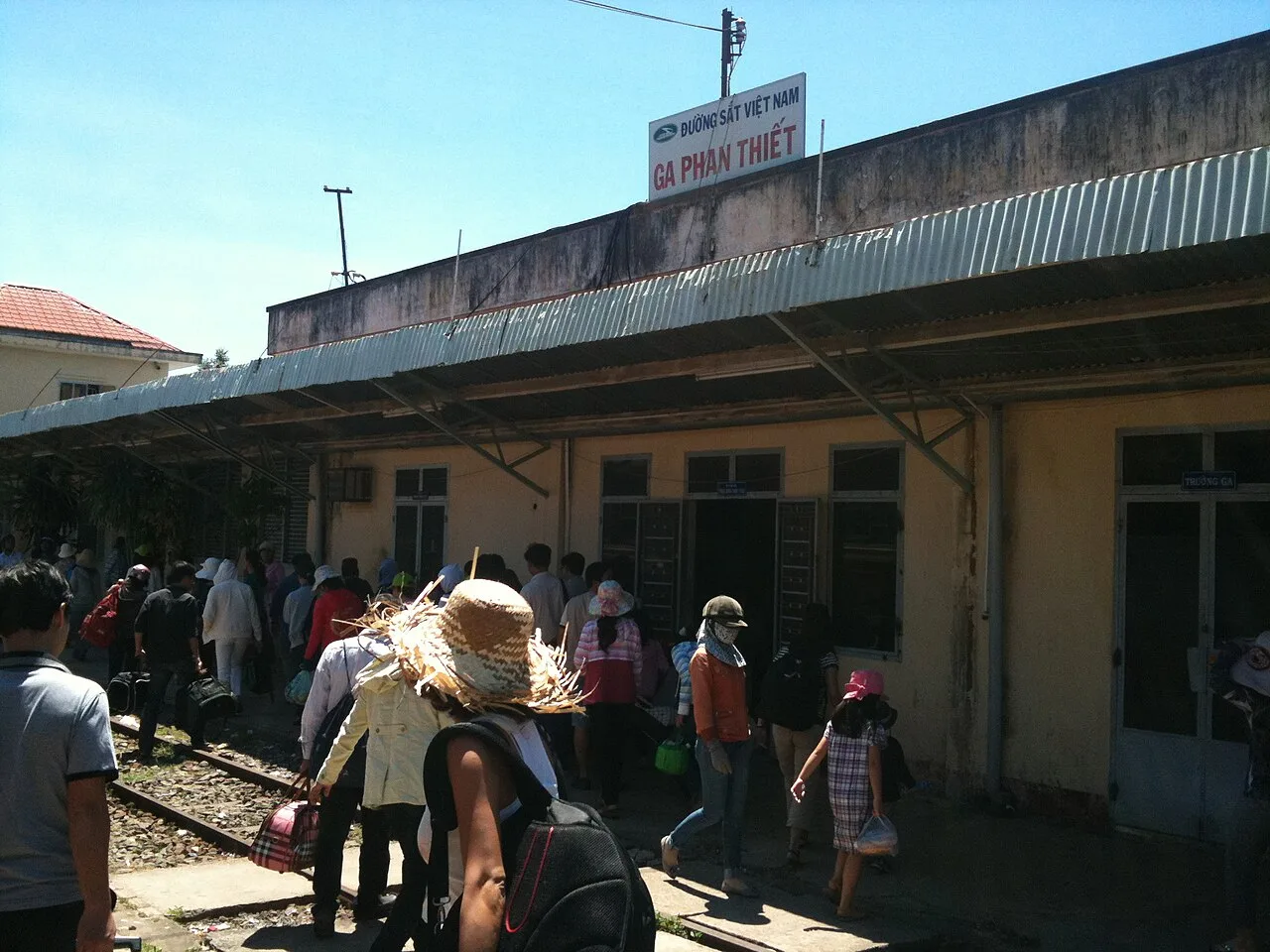 La gare de Phan Thiết, terminus de la ligne venant de Saïgon