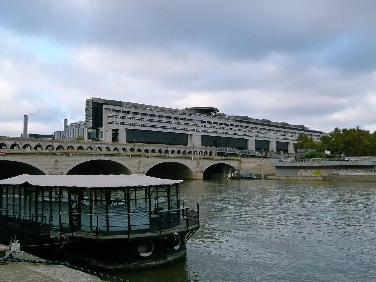Le ministère de l'Économie et des Finances, à Bercy (Paris)
