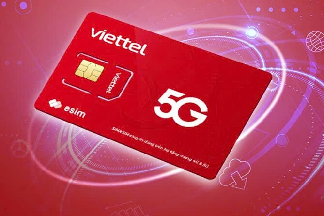 Carte SIM Viettel 5G et eSIM au Vietnam